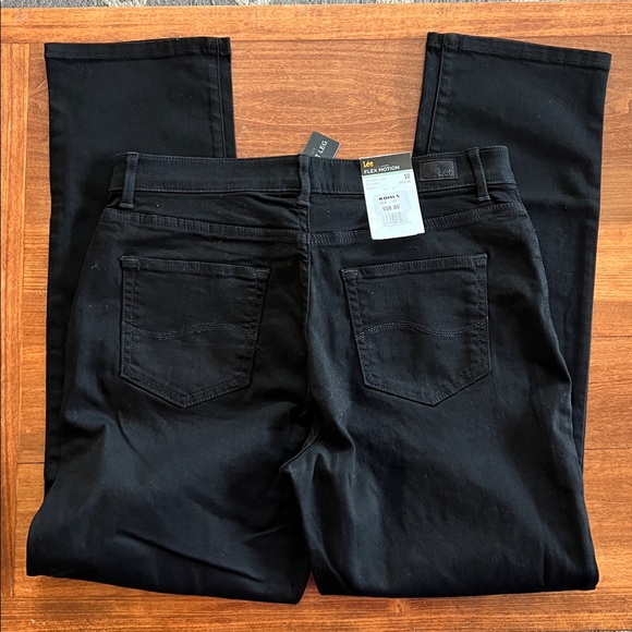 NWT Lee Women’s Black Flex Motion Jeans Size 10 - Picture 5 of 9